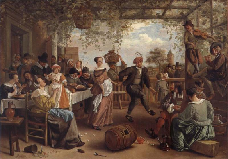 Jan Steen The Dancing couple Germany oil painting art